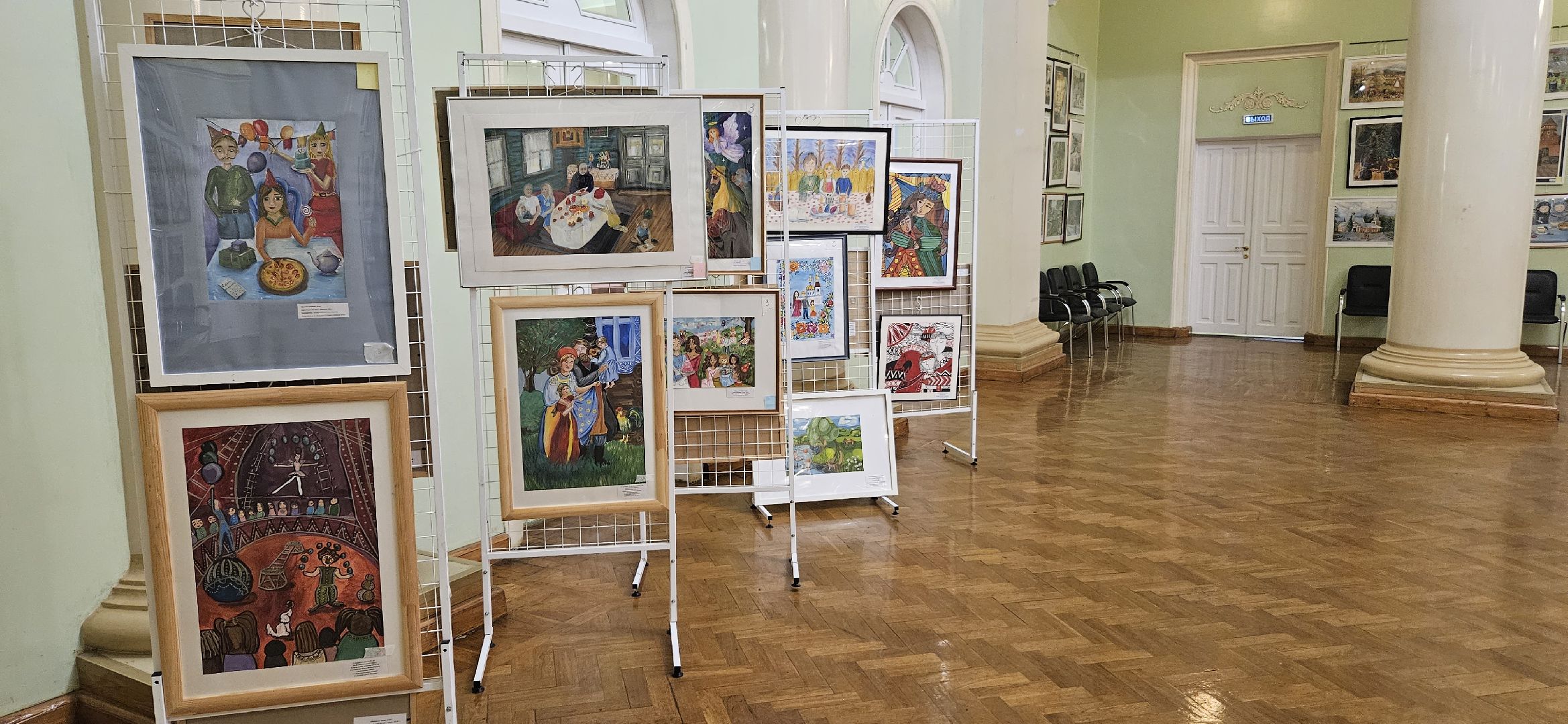 выставка, рисунок, художник, Жуковский,