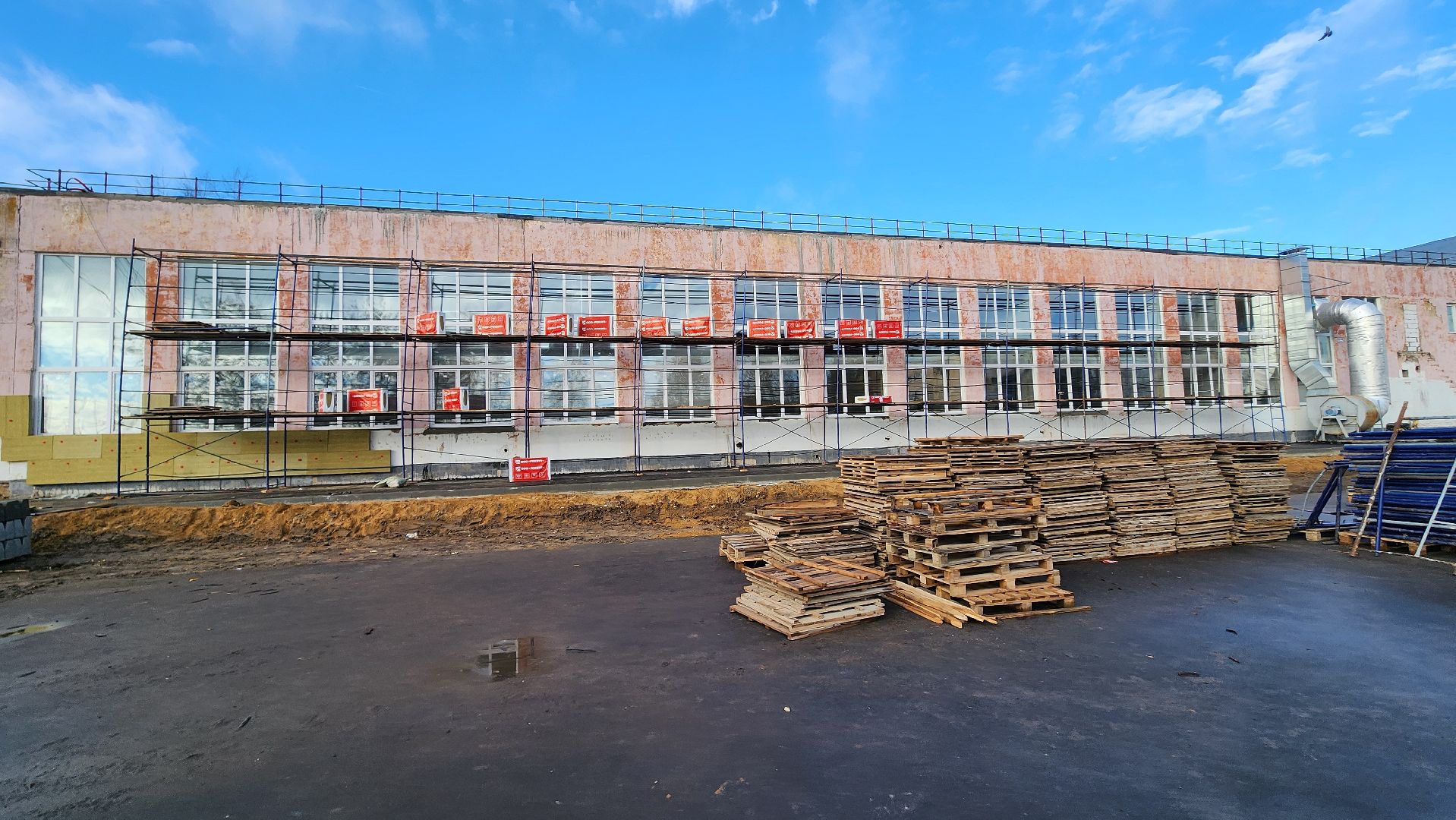 Бронницы, Ремонт автомобильно-дорожного колледжа, Ремонт мастерских в АДК, Капремонт мастерских колледжа,