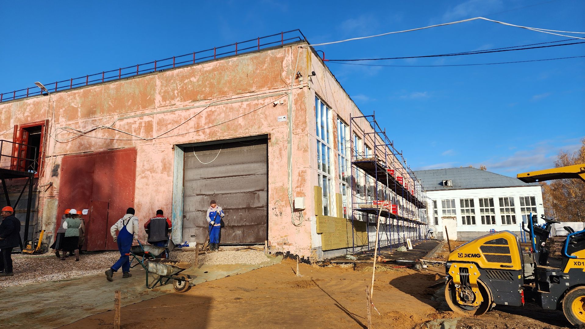 Бронницы, Ремонт автомобильно-дорожного колледжа, Ремонт мастерских в АДК, Капремонт мастерских колледжа,