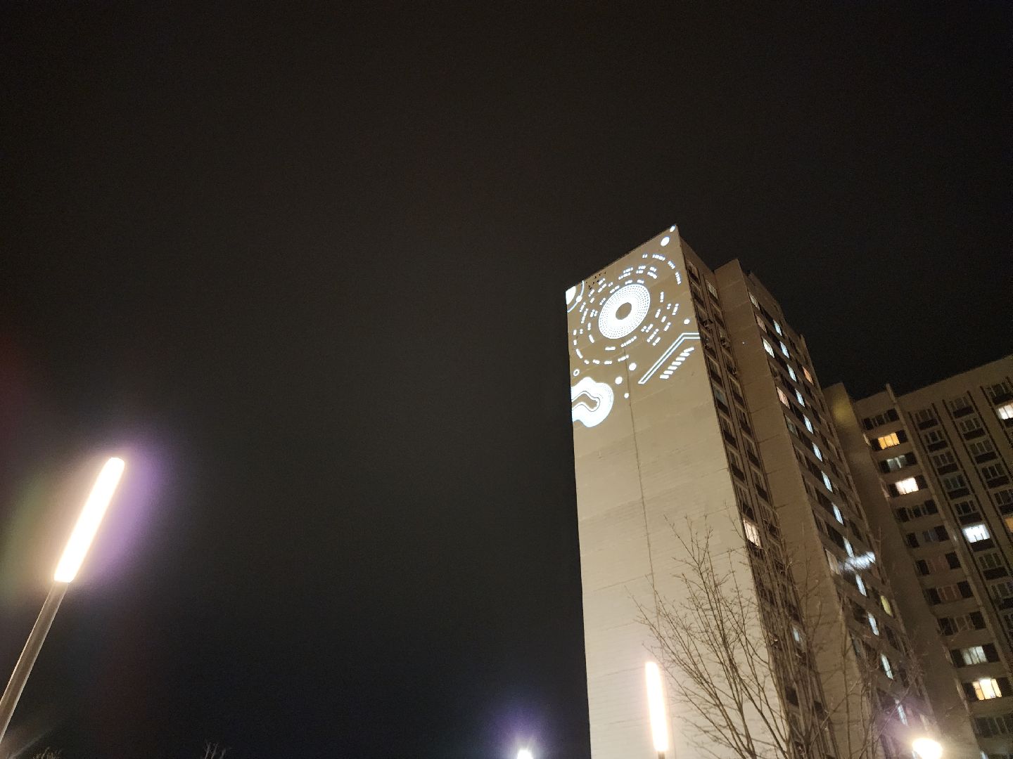 Черноголовка, Конкурс дизайнеров, Проекция на здание,