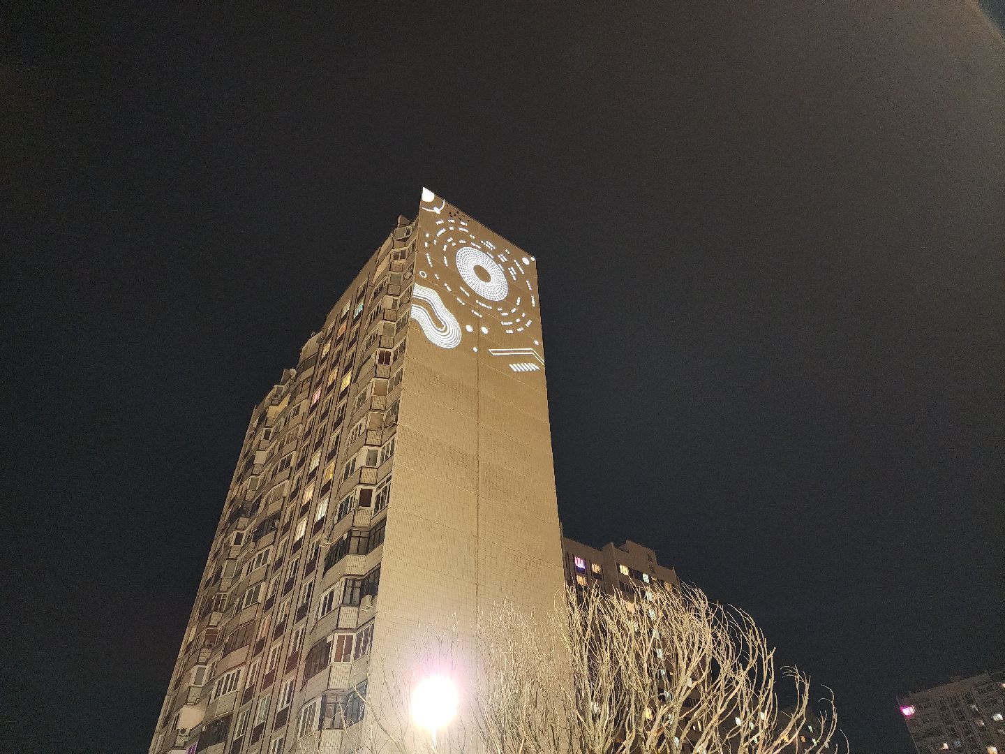 Черноголовка, Конкурс дизайнеров, Проекция на здание,