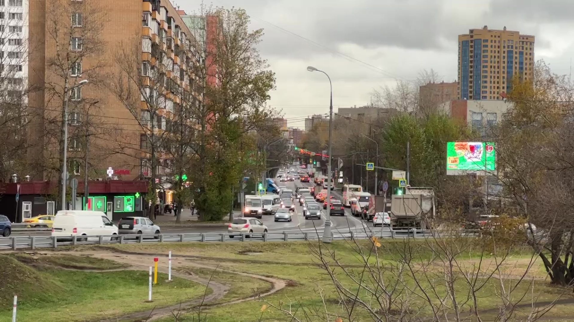 Реутов, МКАД, реконструкция, въезд в город, круговое движение, улица Победы, улица Некрасова, одностороннее движение, город меняется,