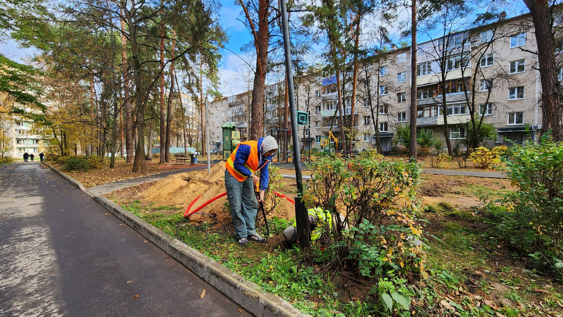 протвино, серпухов, благоустройство, освещение, дополнительное освещение,