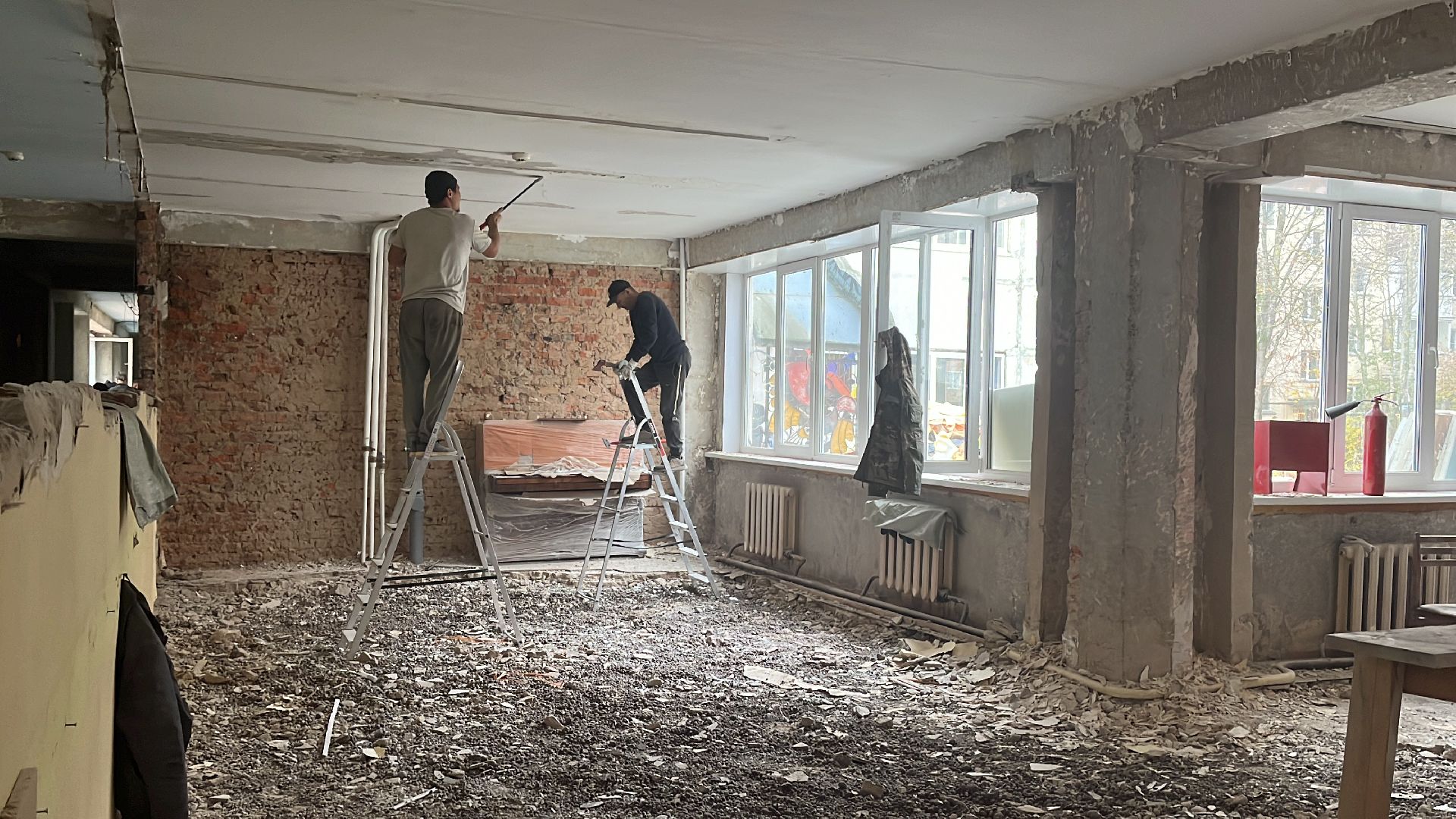 волоколамск, ремонт детского сада, капитальный ремонт, демонтажные работы,