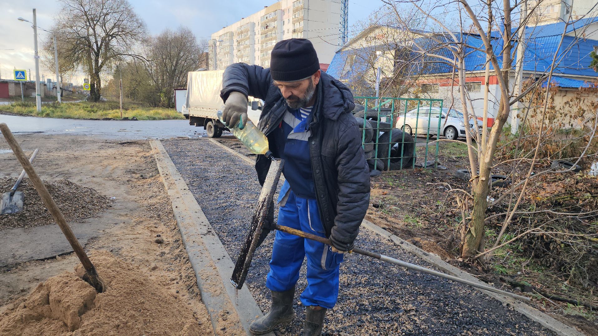 контейнерная площадка, модернизация контейнерных площадок, Руза, рузский городской округ, жкх, благоустройство, московская область,