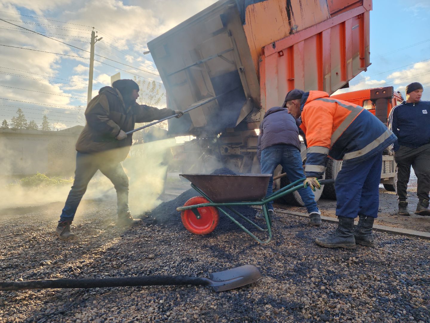 контейнерная площадка, модернизация контейнерных площадок, Руза, рузский городской округ, жкх, благоустройство, московская область,