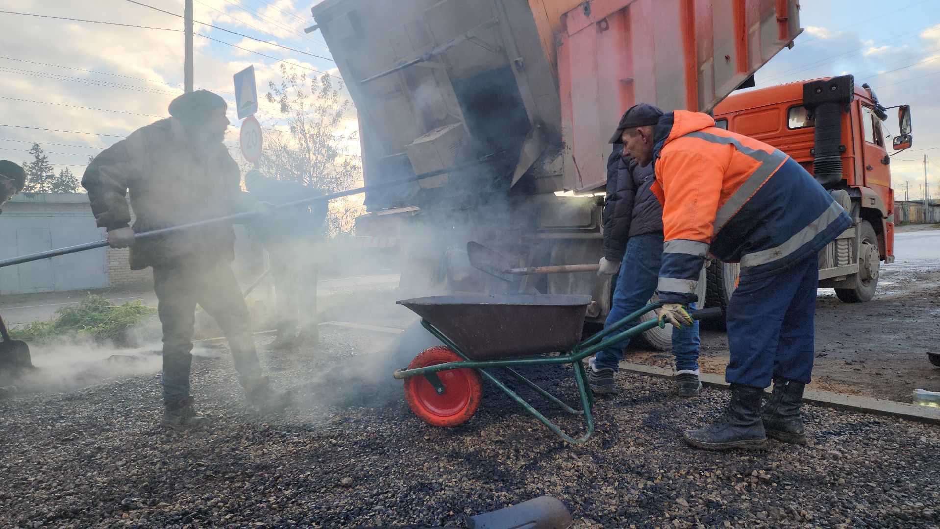 контейнерная площадка, модернизация контейнерных площадок, Руза, рузский городской округ, жкх, благоустройство, московская область,
