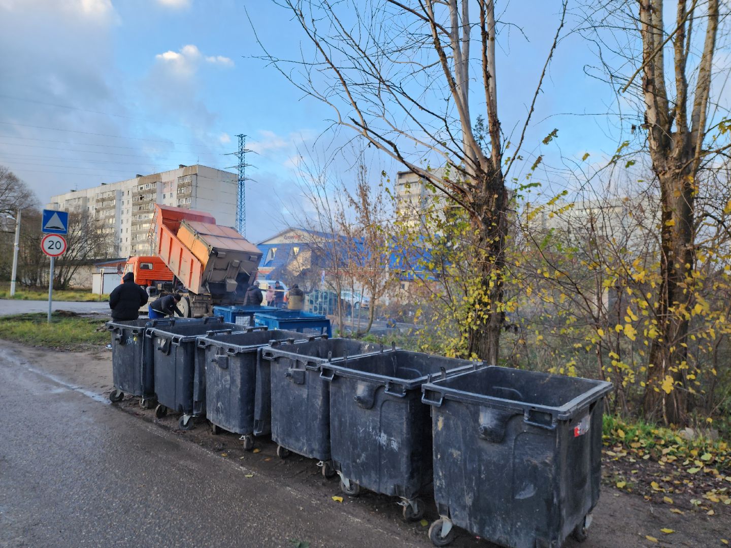 контейнерная площадка, модернизация контейнерных площадок, Руза, рузский городской округ, жкх, благоустройство, московская область,