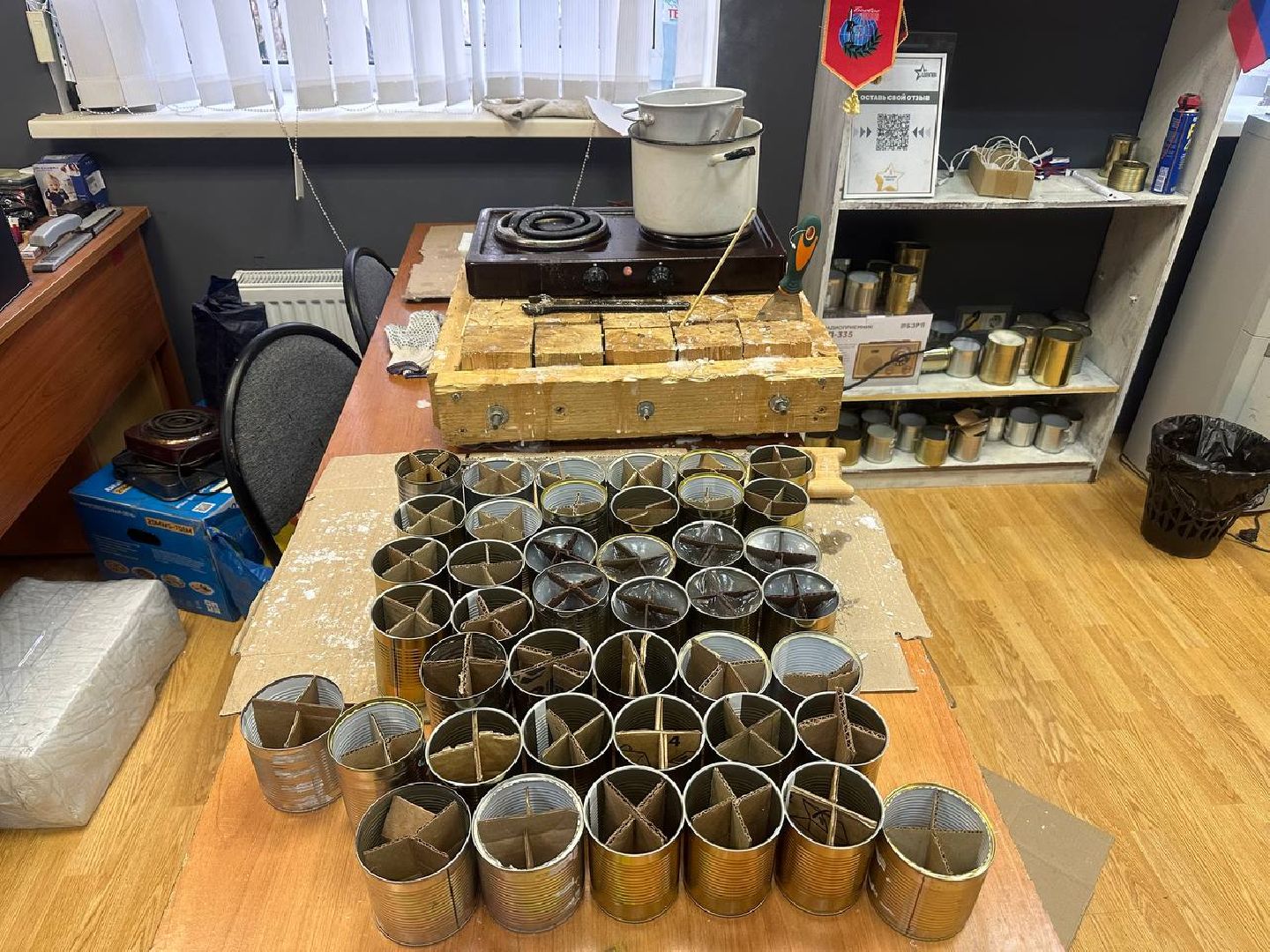 окопные свечи, поддержка бойцов сво, волонтеры,