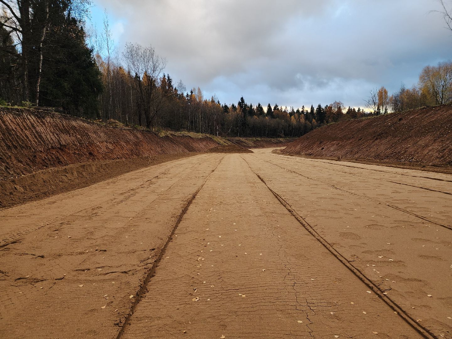 строительство дороги, объездная дорога, тучково, руза, рузский городской округ, московская область, Подмосковье,