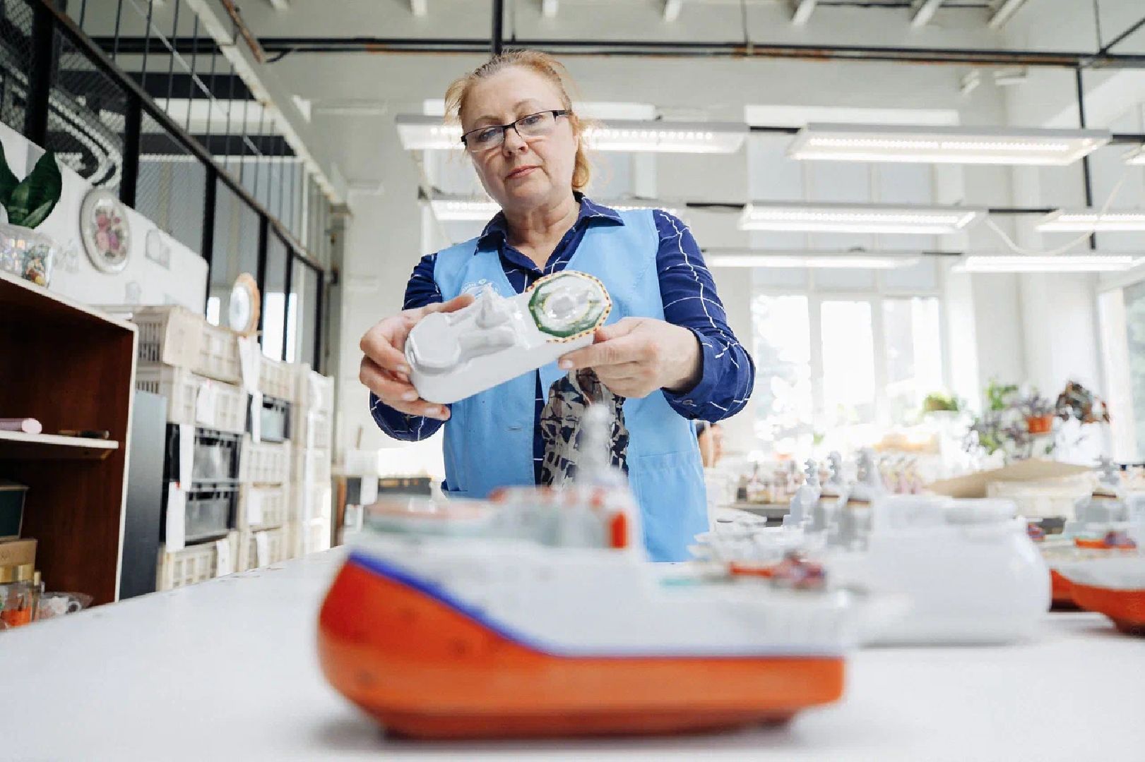 ДФЗ, производство, фарфор, скульптура, Орехово-Зуево, Живцов