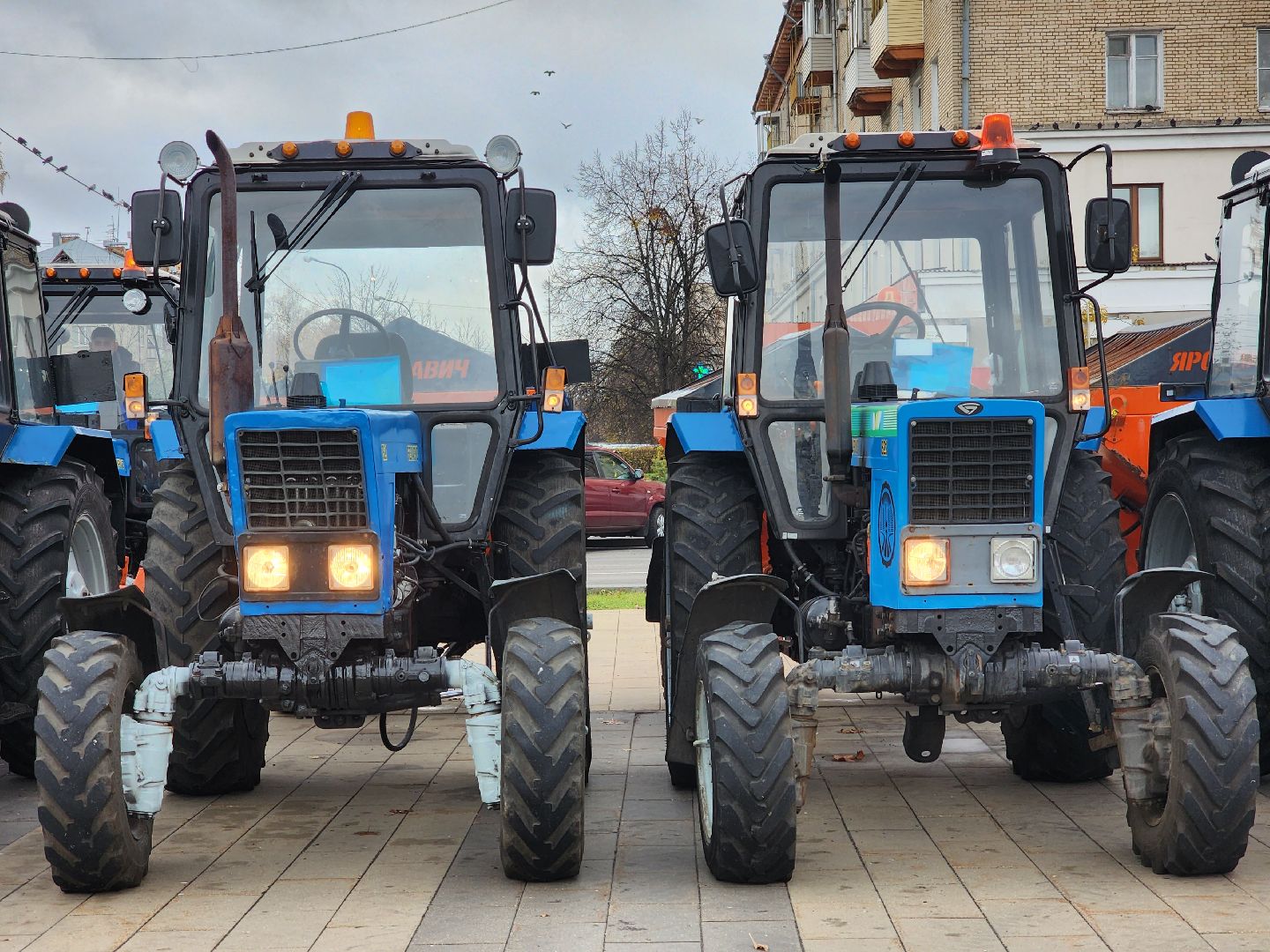 королёв, смотр техники, подготовка к зиме,