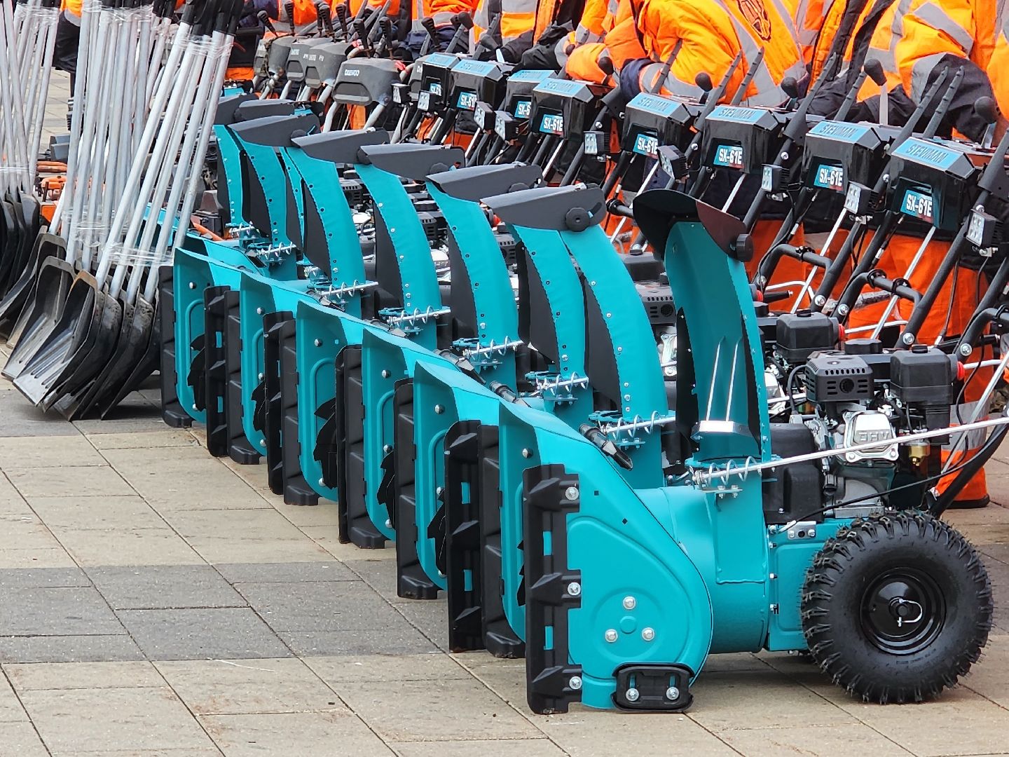 королёв, смотр техники, подготовка к зиме,