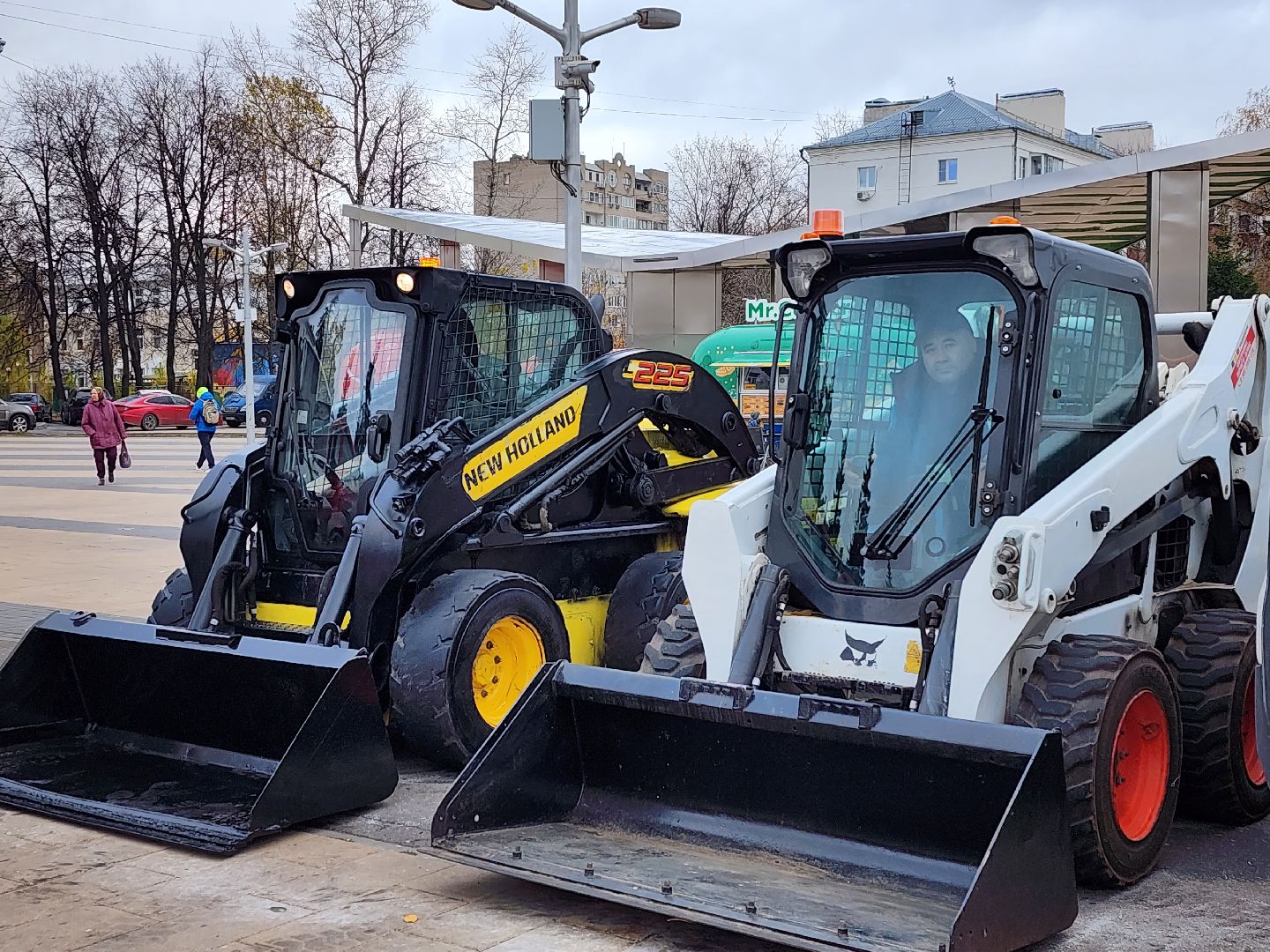 королёв, смотр техники, подготовка к зиме,