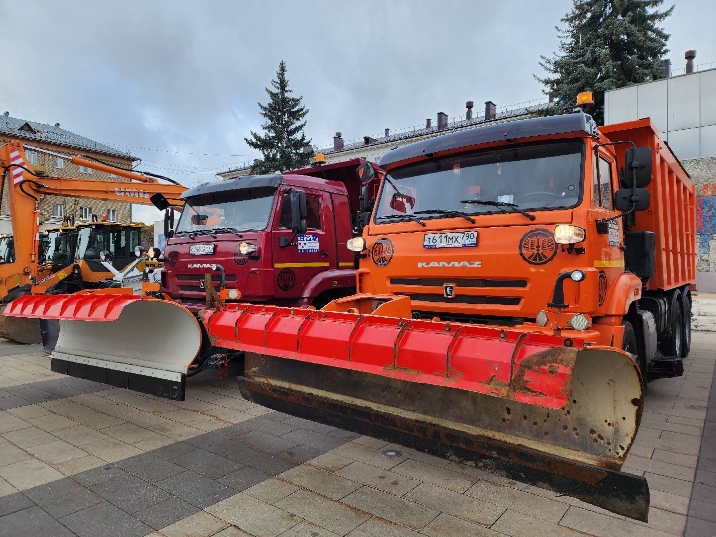 королёв, смотр техники, подготовка к зиме,