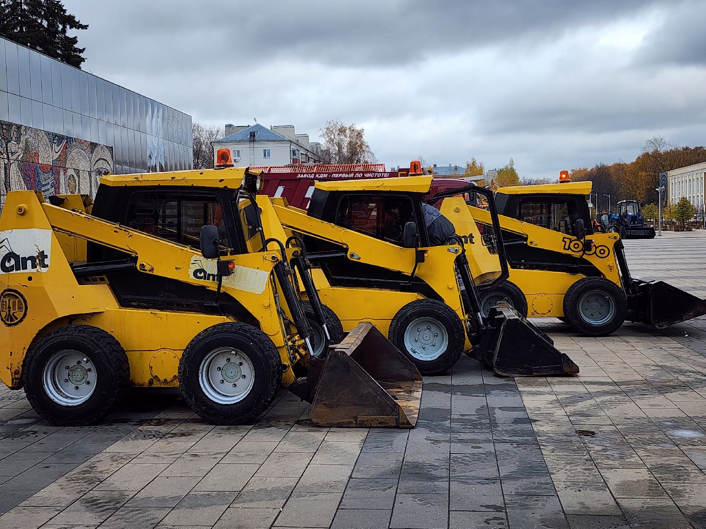 королёв, смотр техники, подготовка к зиме,