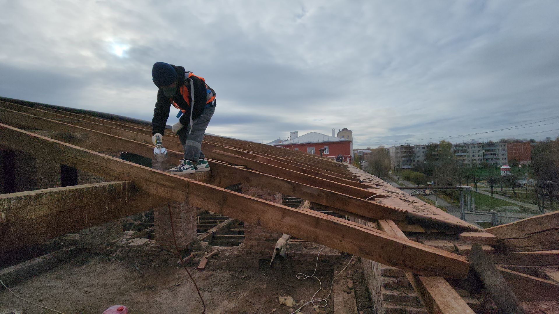 серпухов, дк исток, улица красный текстильщик, демонтаж, капитальный ремонт,