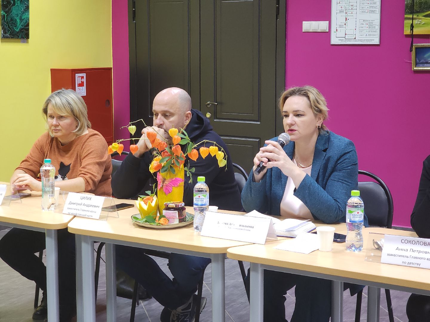 встреча с жителями, больница, главный врач, активное долголетие,