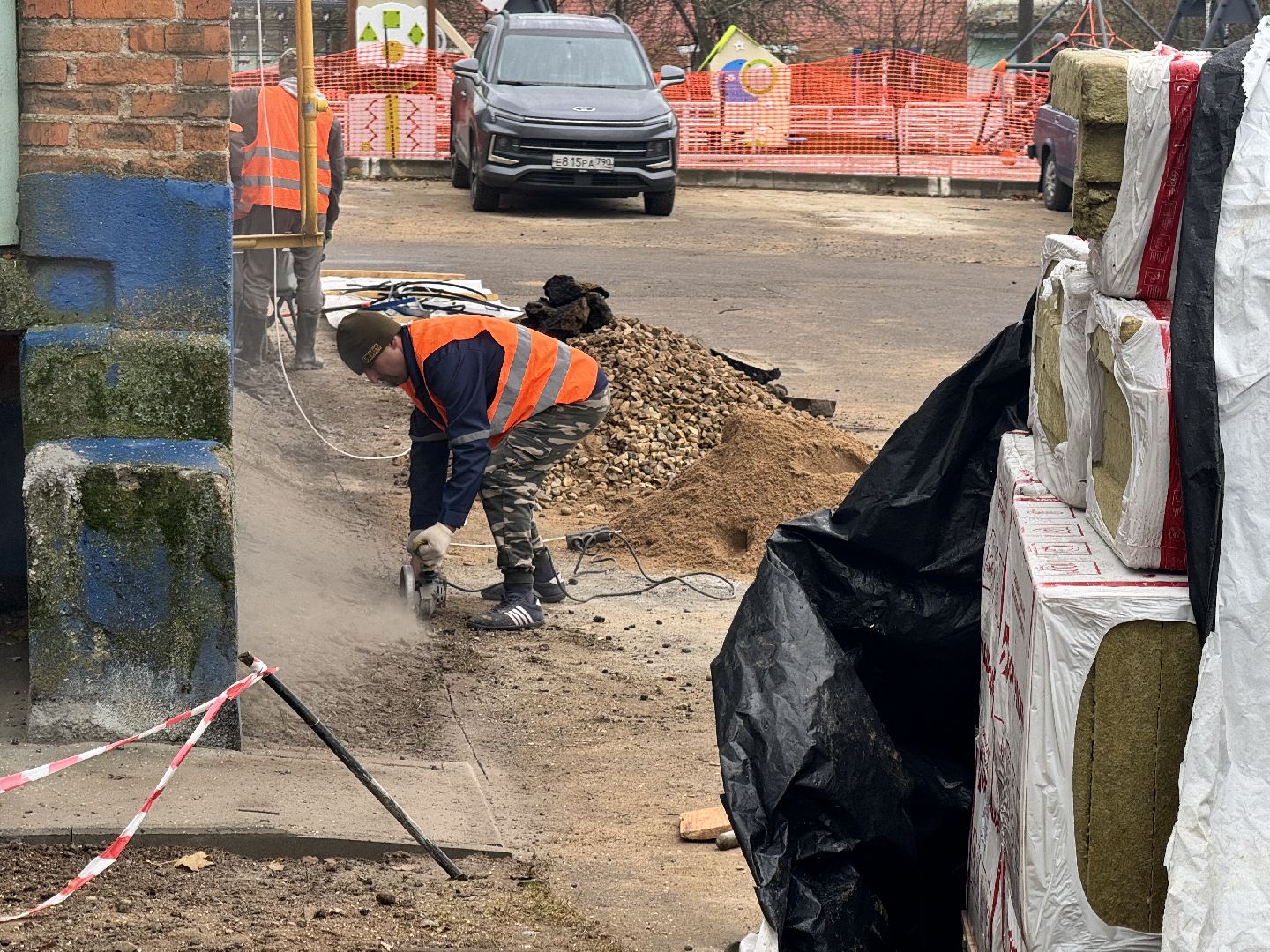 шаховская, ремонт кровли, ремонт отмостки,