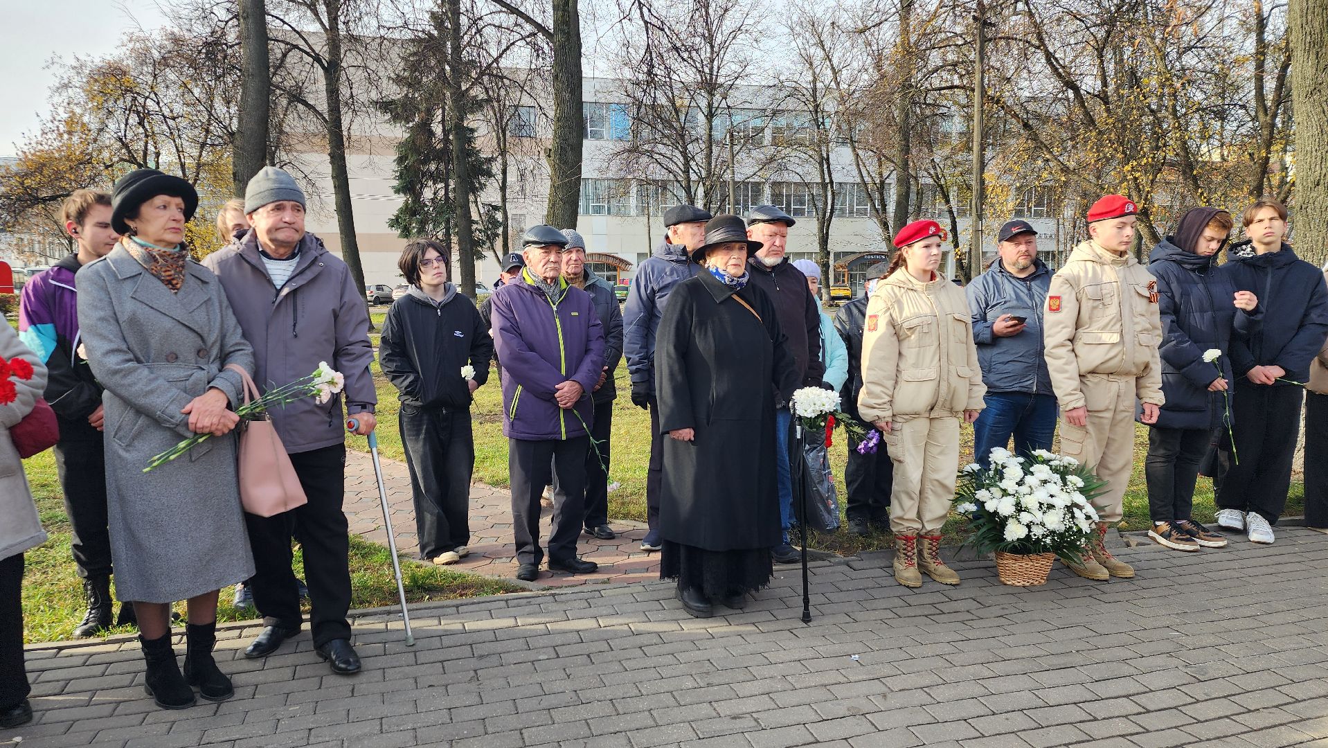 день памяти жертв политических репрессий, жертвы политических репрессий, траурный митинг, Ногинск, Богородский городской округ,