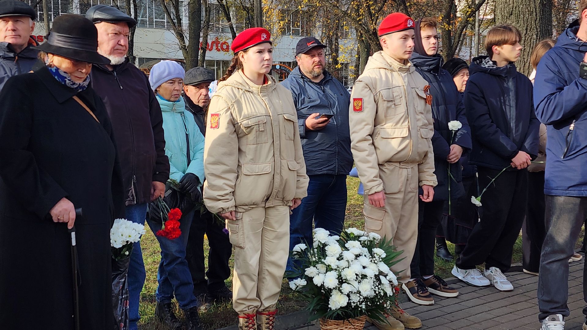 день памяти жертв политических репрессий, жертвы политических репрессий, траурный митинг, Ногинск, Богородский городской округ,