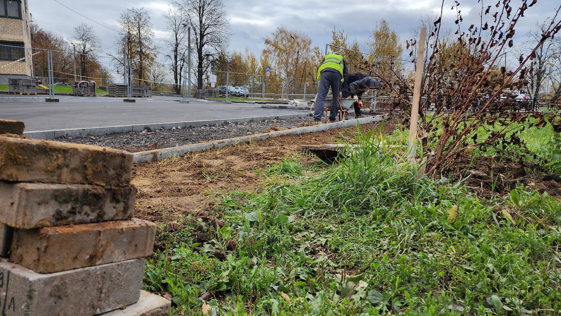 Домодедово, Подмосковье, Благоустройство, тротуар, замена асфальта, Дороги, Пешеходная зона,