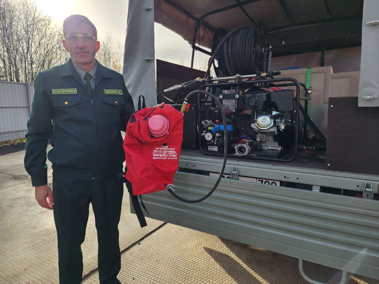 раменское, экология, открытие лесопожарной станции кратово,