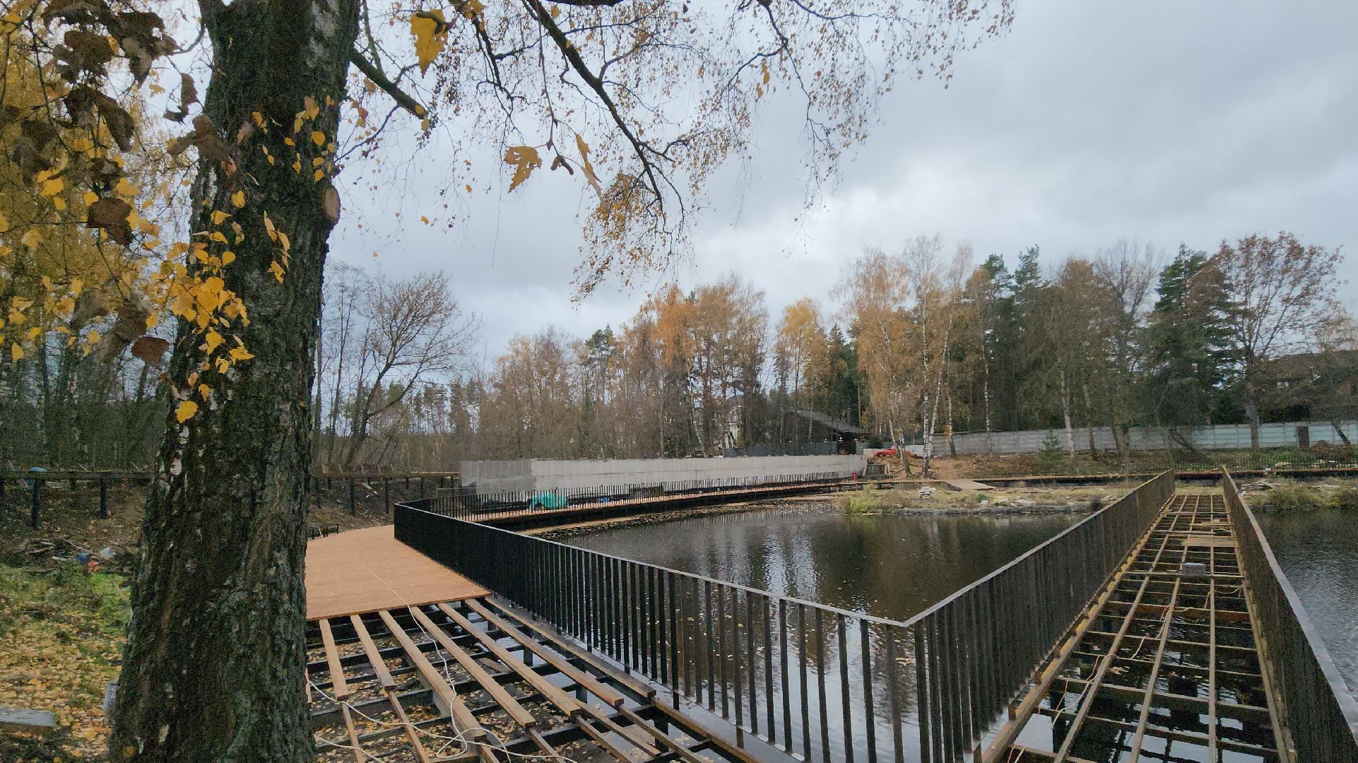 благоустройство, набережная, Лосино-Петровский,