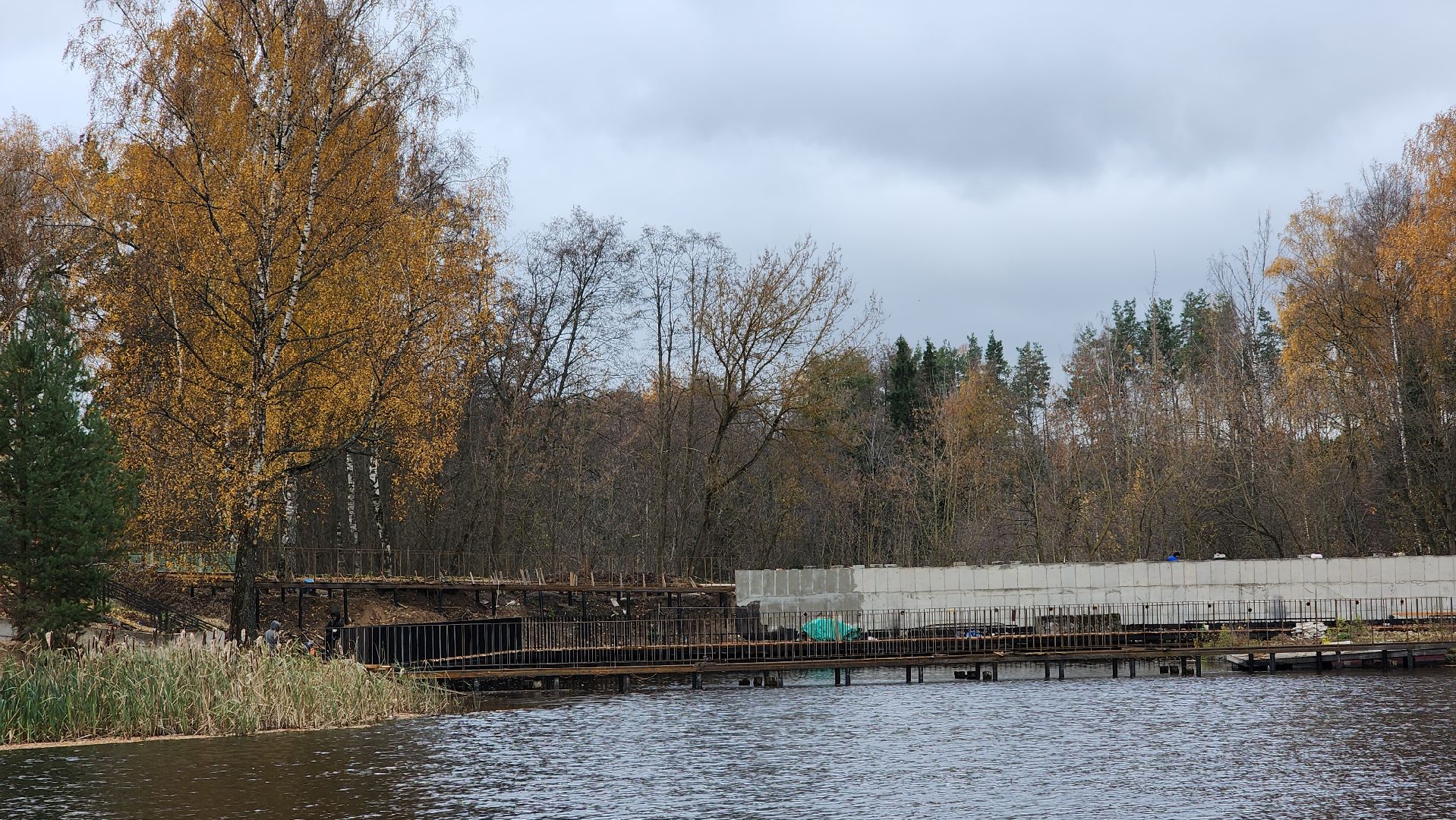 благоустройство, набережная, Лосино-Петровский,