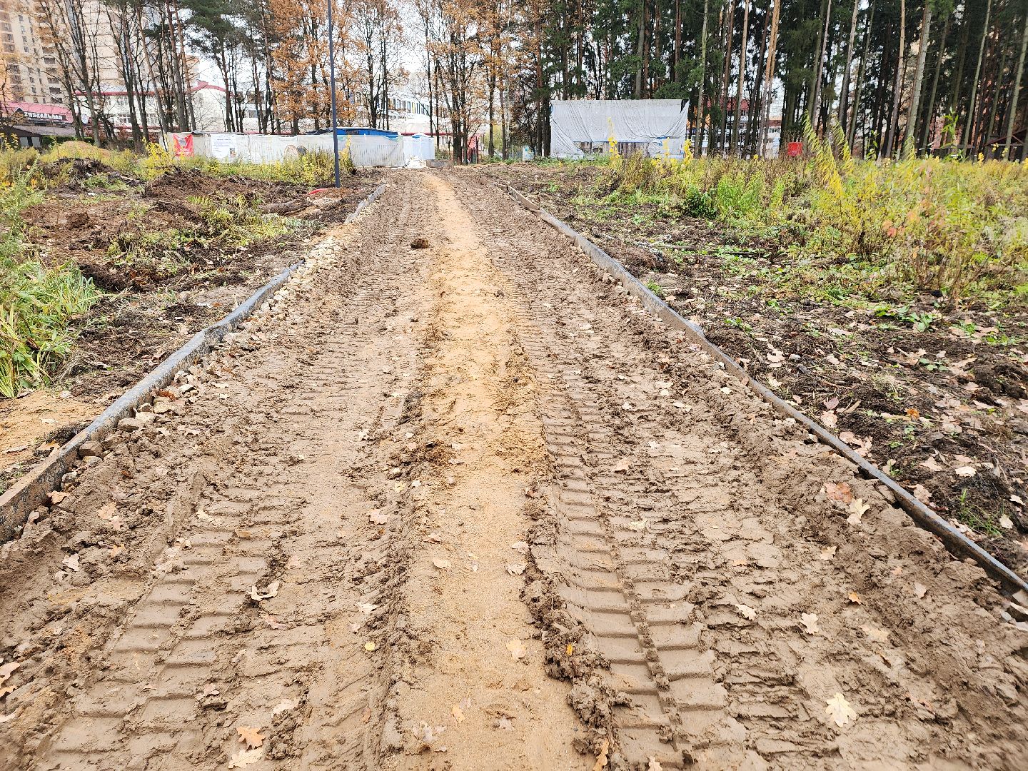 Одинцово, велодорожка, связь трех парков, освещение,