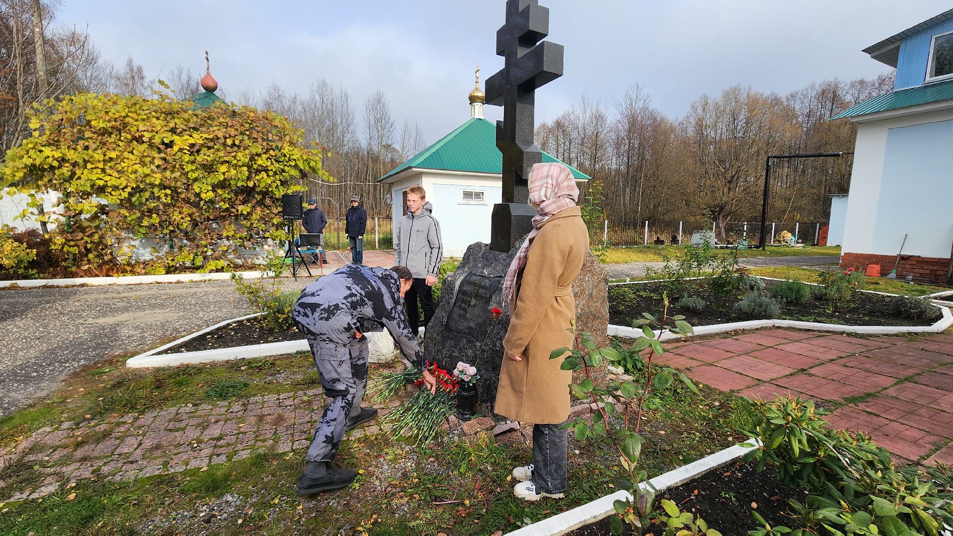 день памяти жертв политических репрессий, митинг, Рошаль, городской округ Шатура,