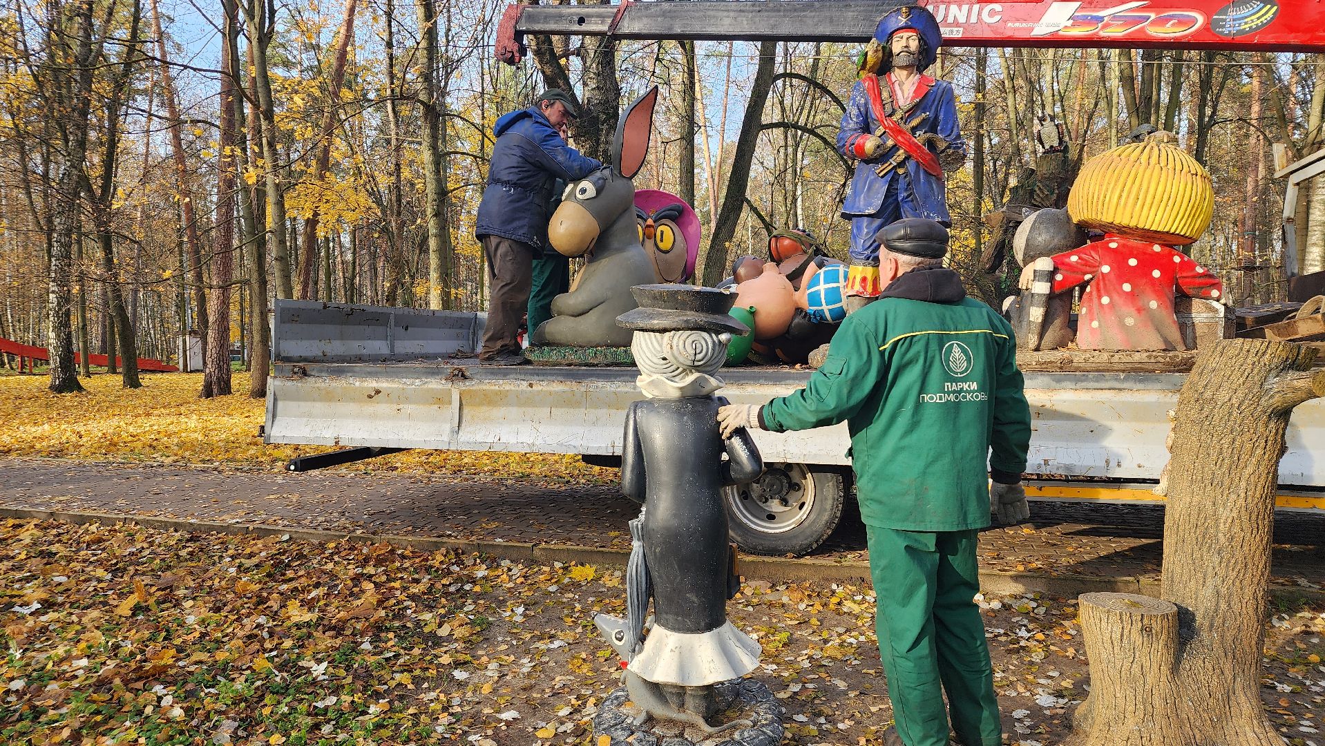 Аллея сказок, Центральный парк, обновление парка, Ногинск, Богородский городской округ,