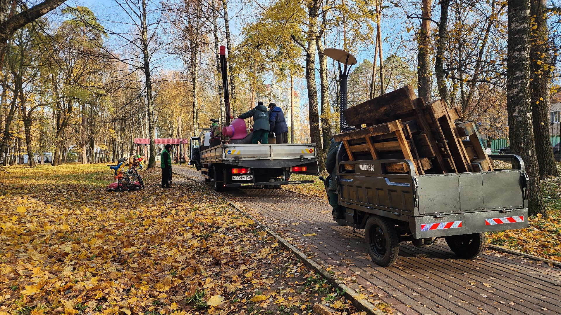 Аллея сказок, Центральный парк, обновление парка, Ногинск, Богородский городской округ,