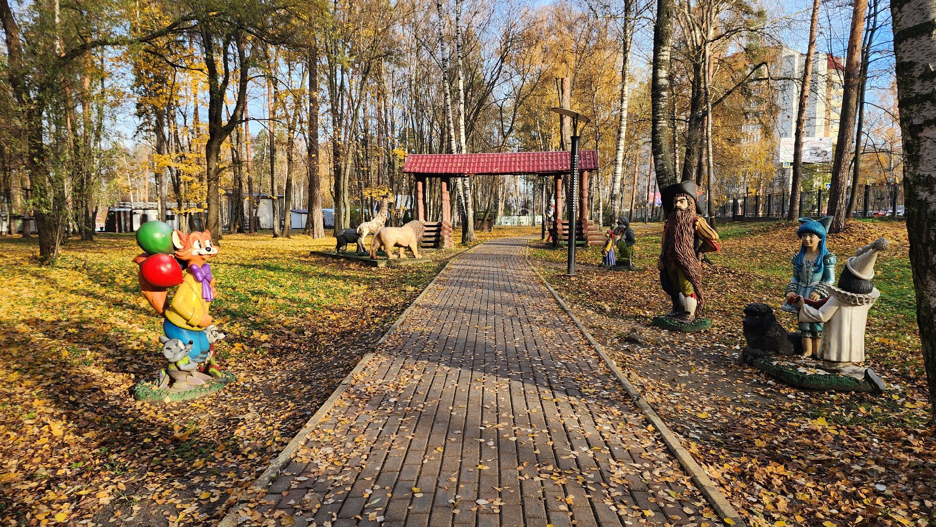 Аллея сказок, Центральный парк, обновление парка, Ногинск, Богородский городской округ,