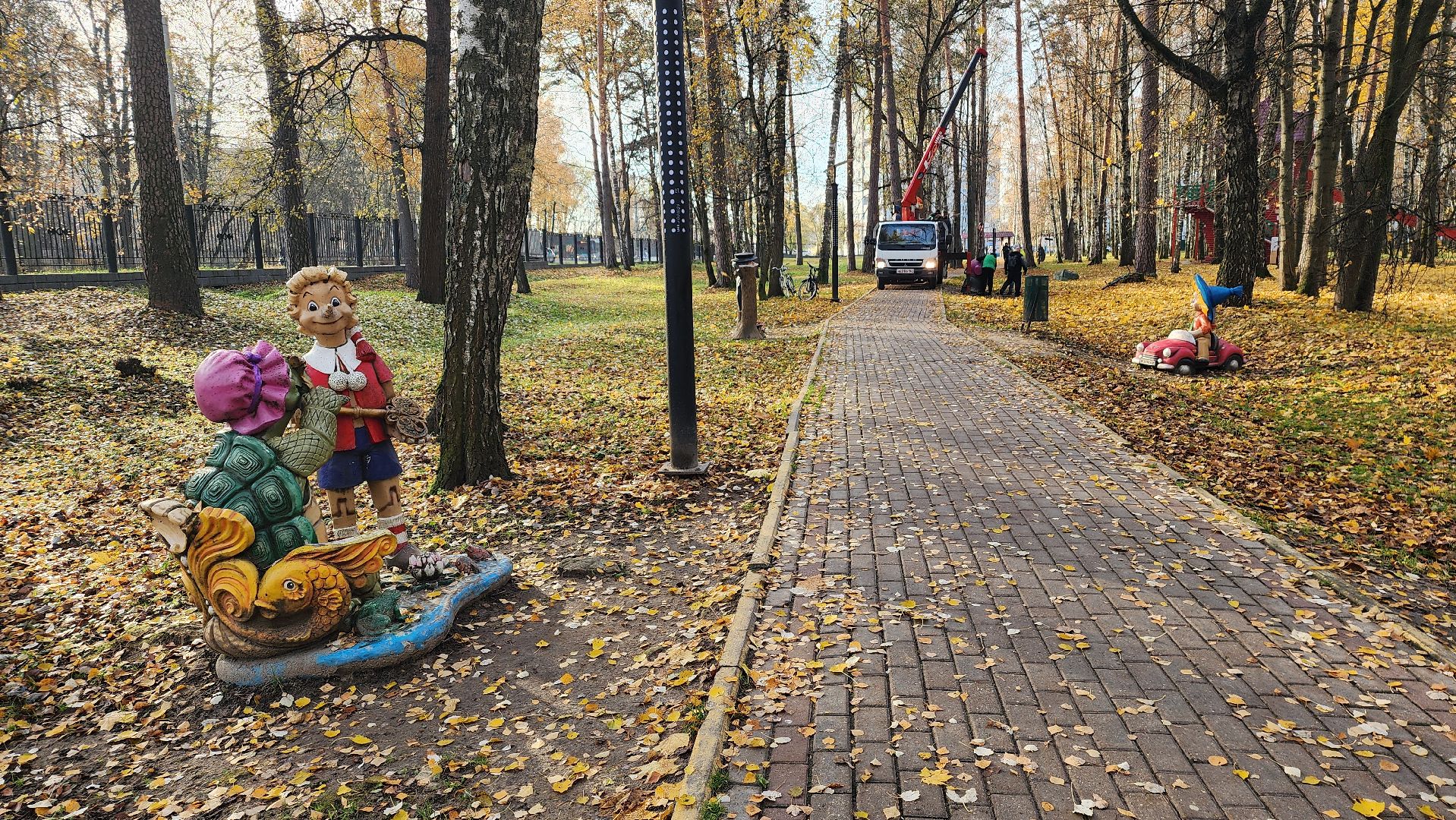 Аллея сказок, Центральный парк, обновление парка, Ногинск, Богородский городской округ,