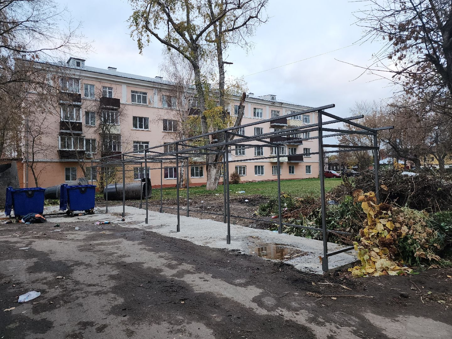 Коломна, жкх, модернизация контейнерных площадок, контейнерная площадка,