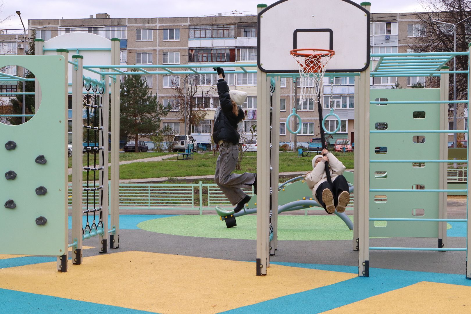 ДИП, Серебряные Пруды, благоустройство, детска игровая площадка, вертикалки,