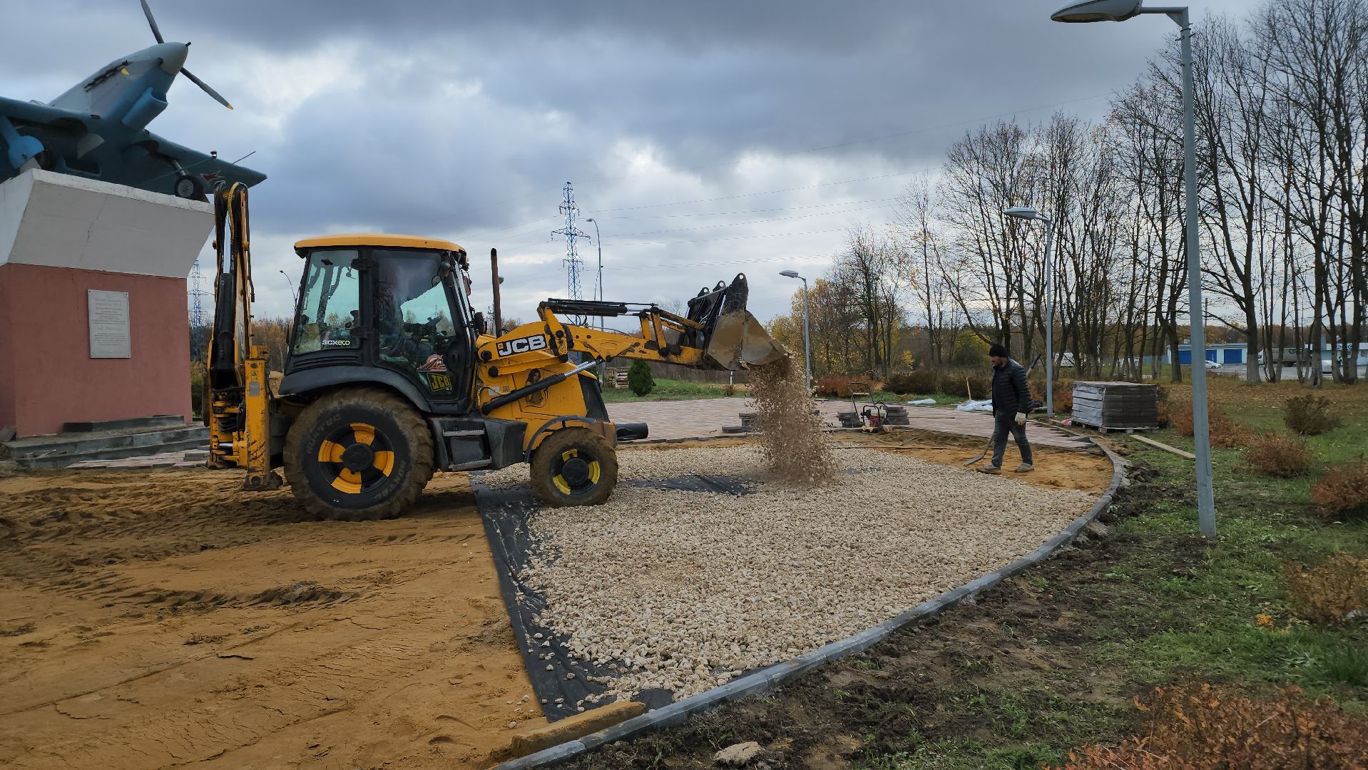 кашира, благоустройство, каширский школьник, памятник вов,