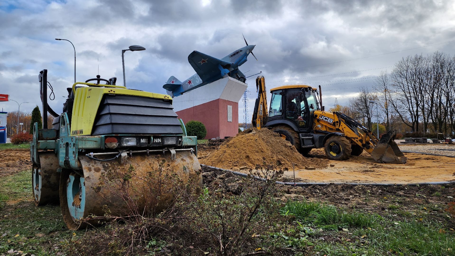 кашира, благоустройство, каширский школьник, памятник вов,