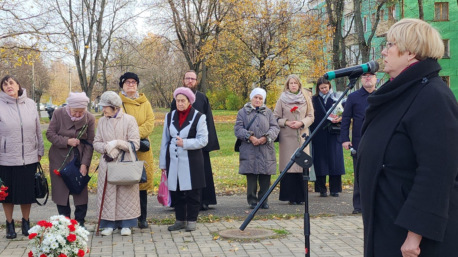 электросталь, день памяти, день памяти жертв политических репрессий, жители города, жители электростали, памятник жертвам репрессий,