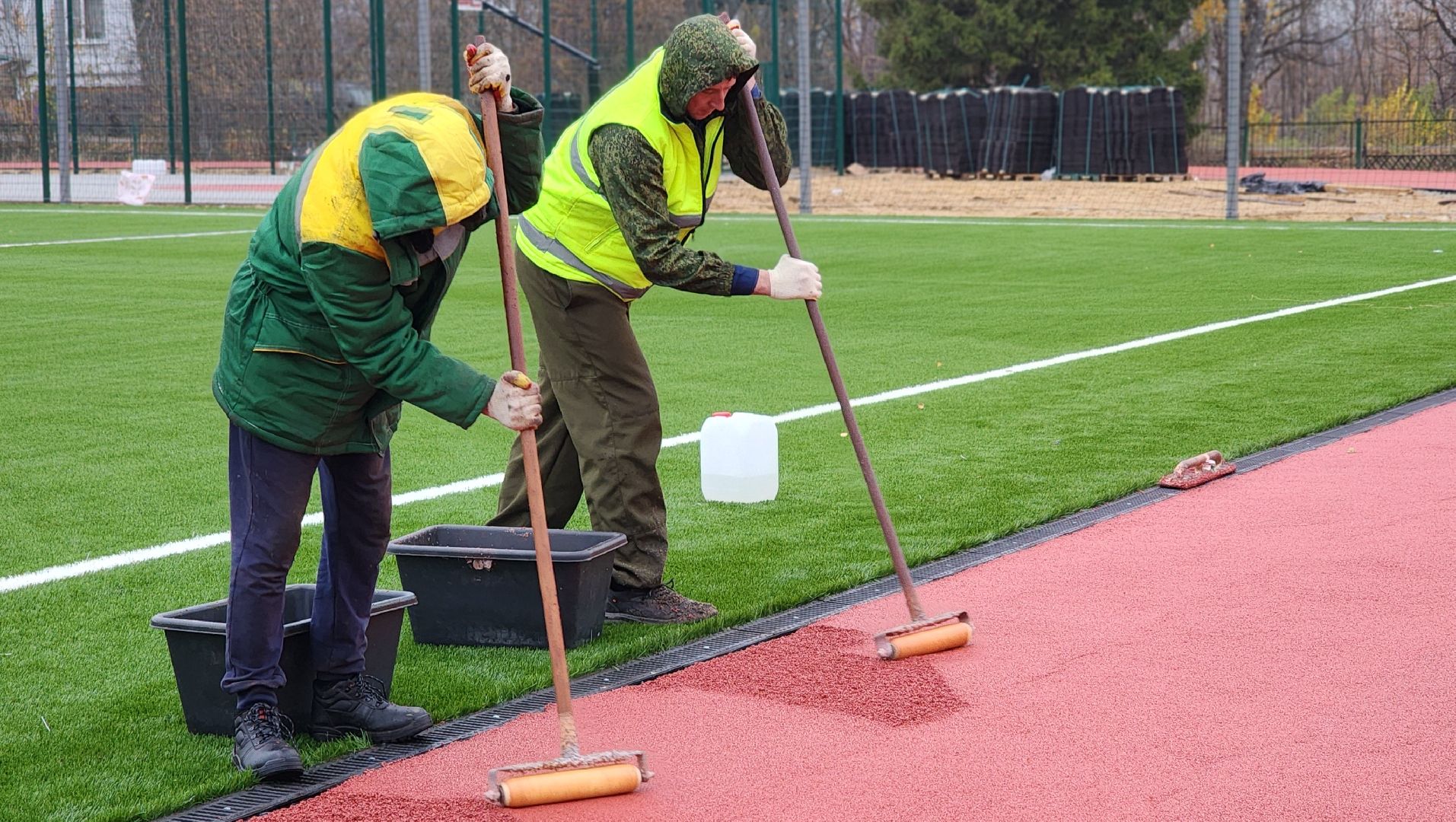 спорт, строительство, стадион, спорт Подмосковья, Лосино-Петровский,