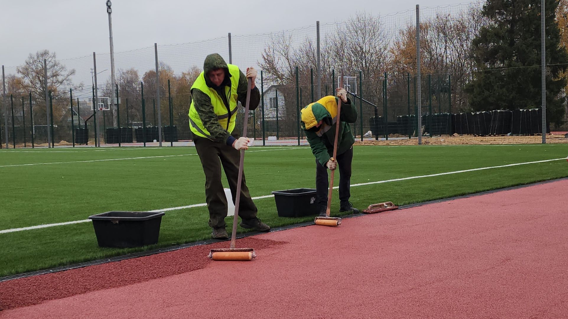 спорт, строительство, стадион, спорт Подмосковья, Лосино-Петровский,