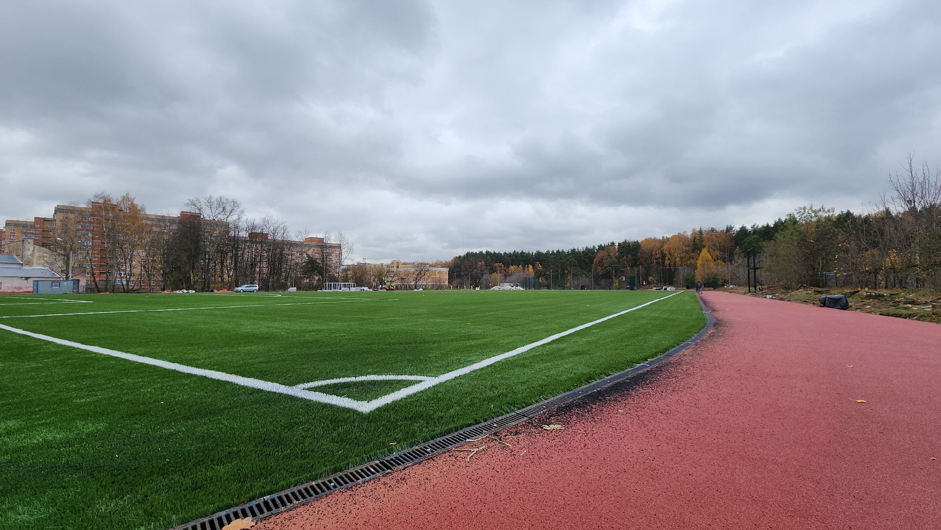 спорт, строительство, стадион, спорт Подмосковья, Лосино-Петровский,