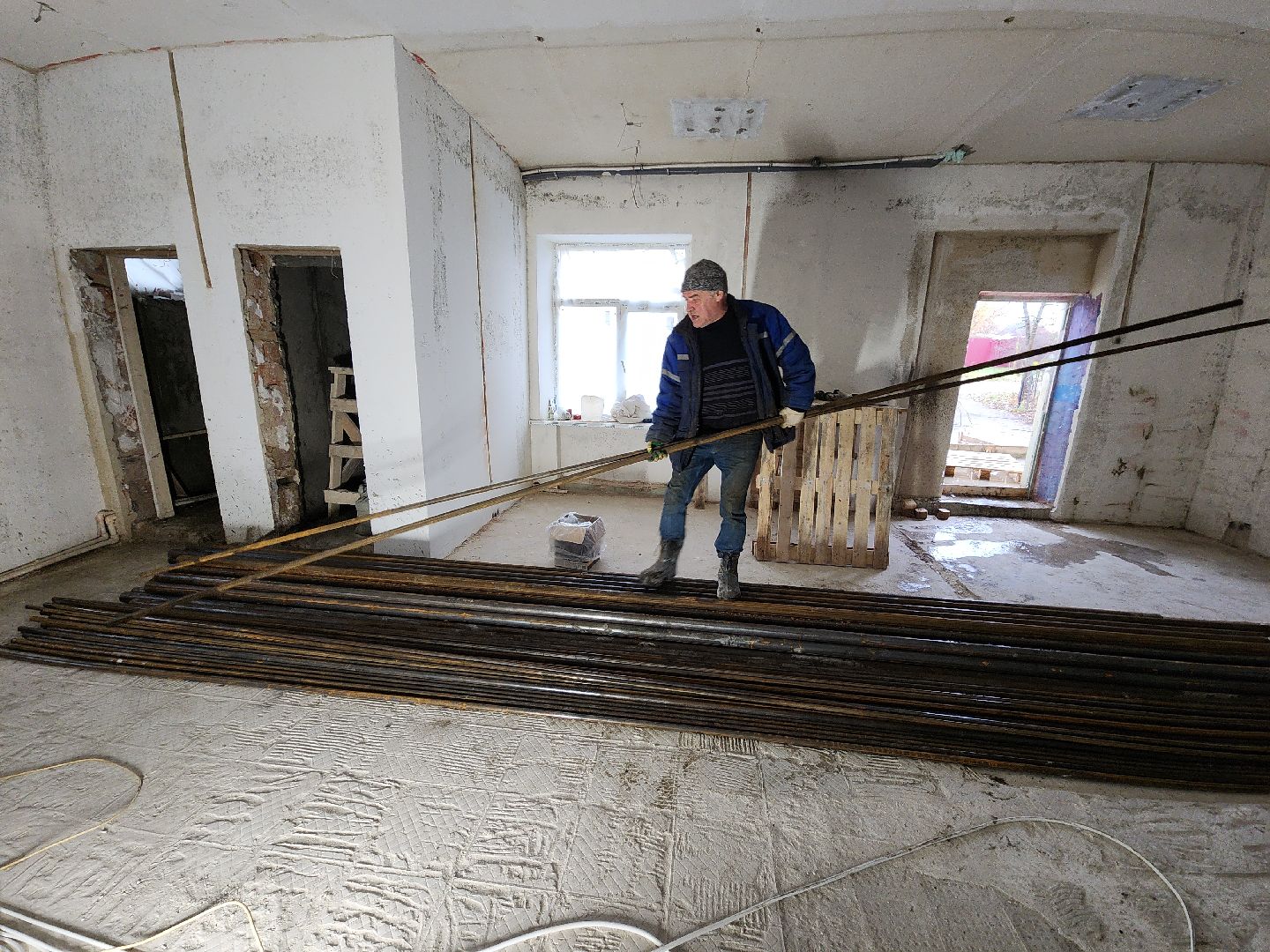 Капитальный ремонт, Капитальный ремонт поликлиники, колюбакино, рузская больница, руза, здравоохранение, министерство здравоохранения подмосковья,