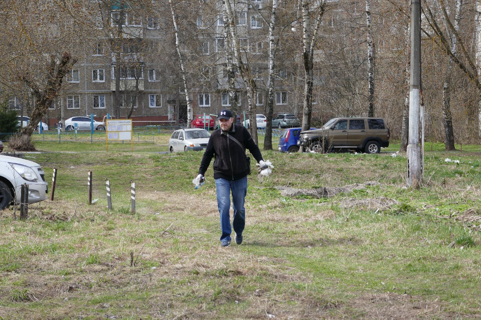 Подольск, благоустройство, субботник, двор