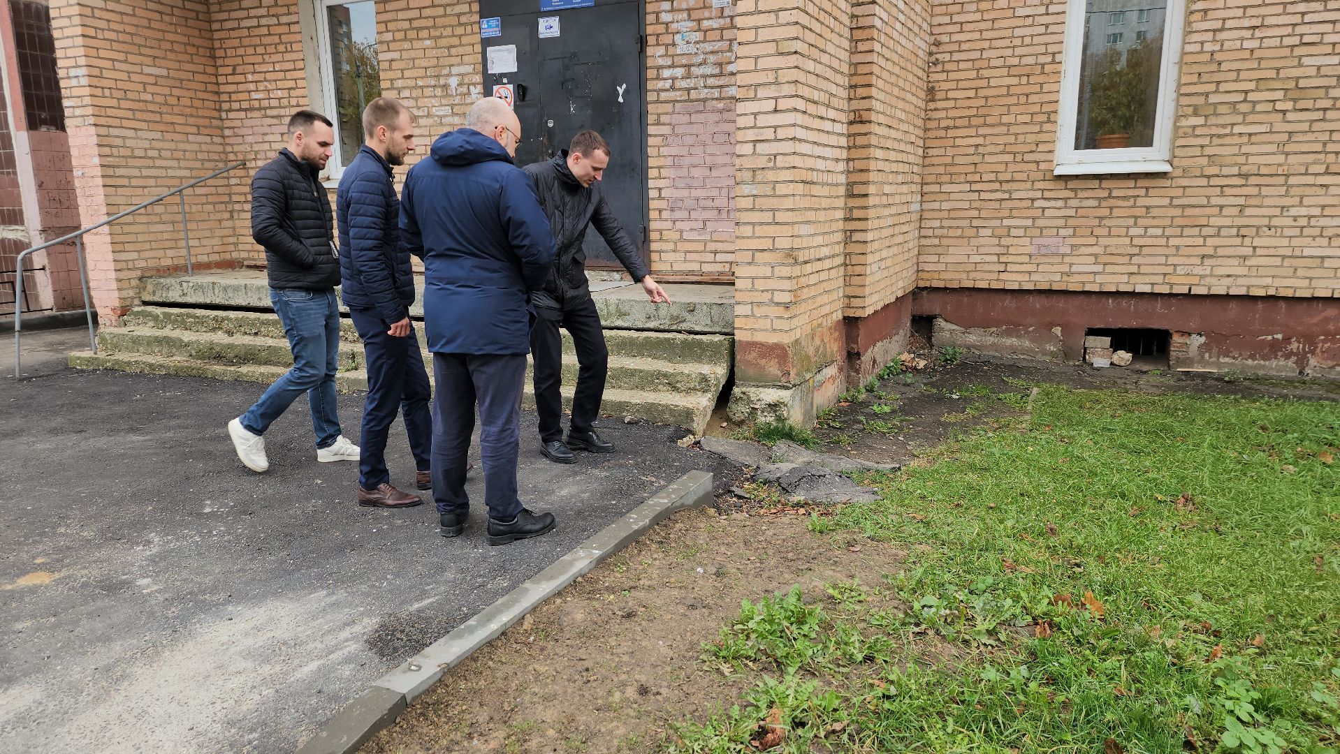 серпухов, ивановские дворики, благоустройство, спортивная площадка, обход территории,