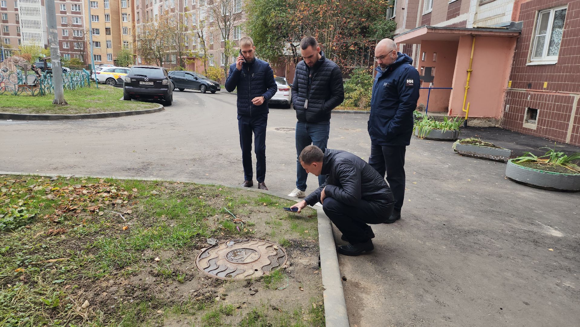 серпухов, ивановские дворики, благоустройство, спортивная площадка, обход территории,