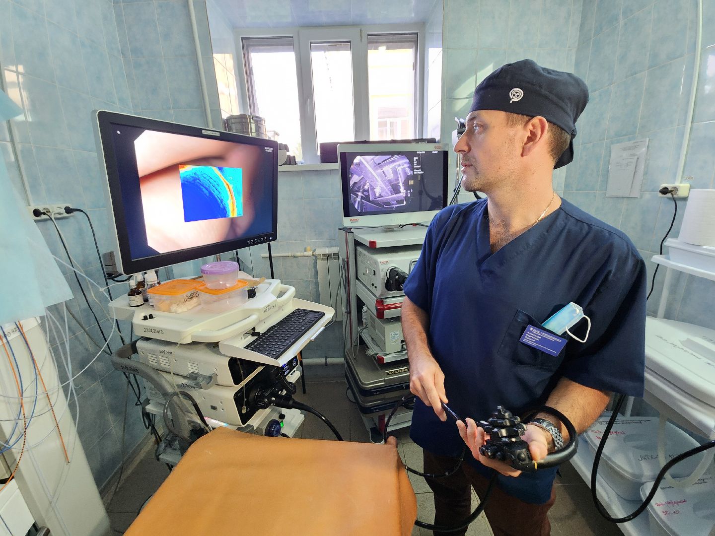 серпухов, хирургический стационар, серпуховская больница, дуоденоскоп, эндоскопическое оборудование,