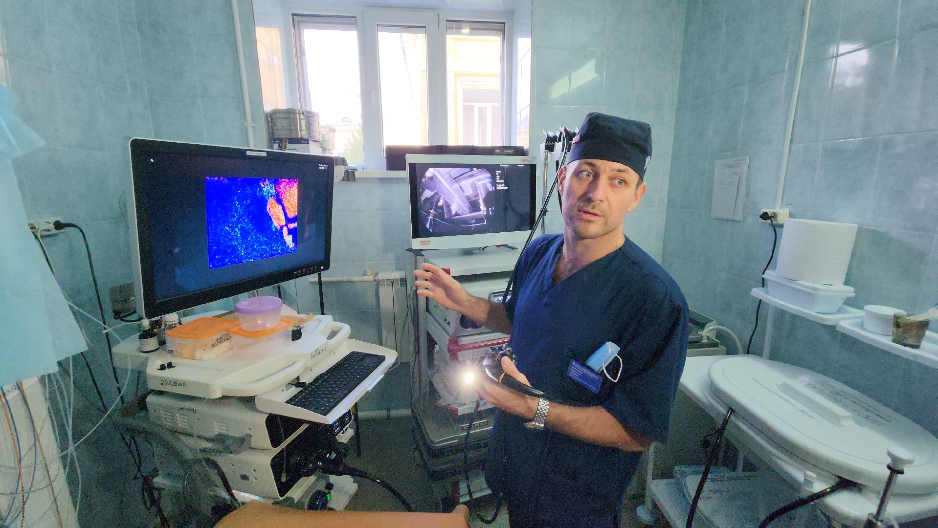 серпухов, хирургический стационар, серпуховская больница, дуоденоскоп, эндоскопическое оборудование,