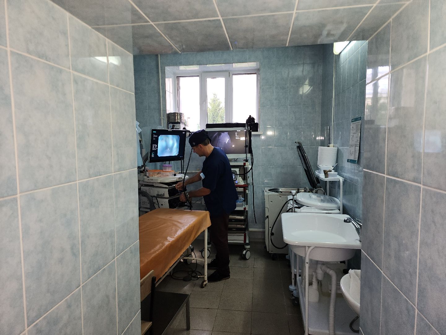 серпухов, хирургический стационар, серпуховская больница, дуоденоскоп, эндоскопическое оборудование,